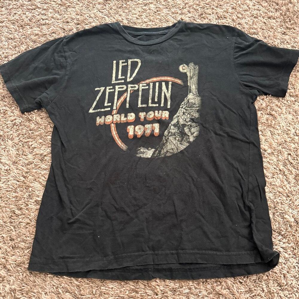 Led zeppelin world tour tee
